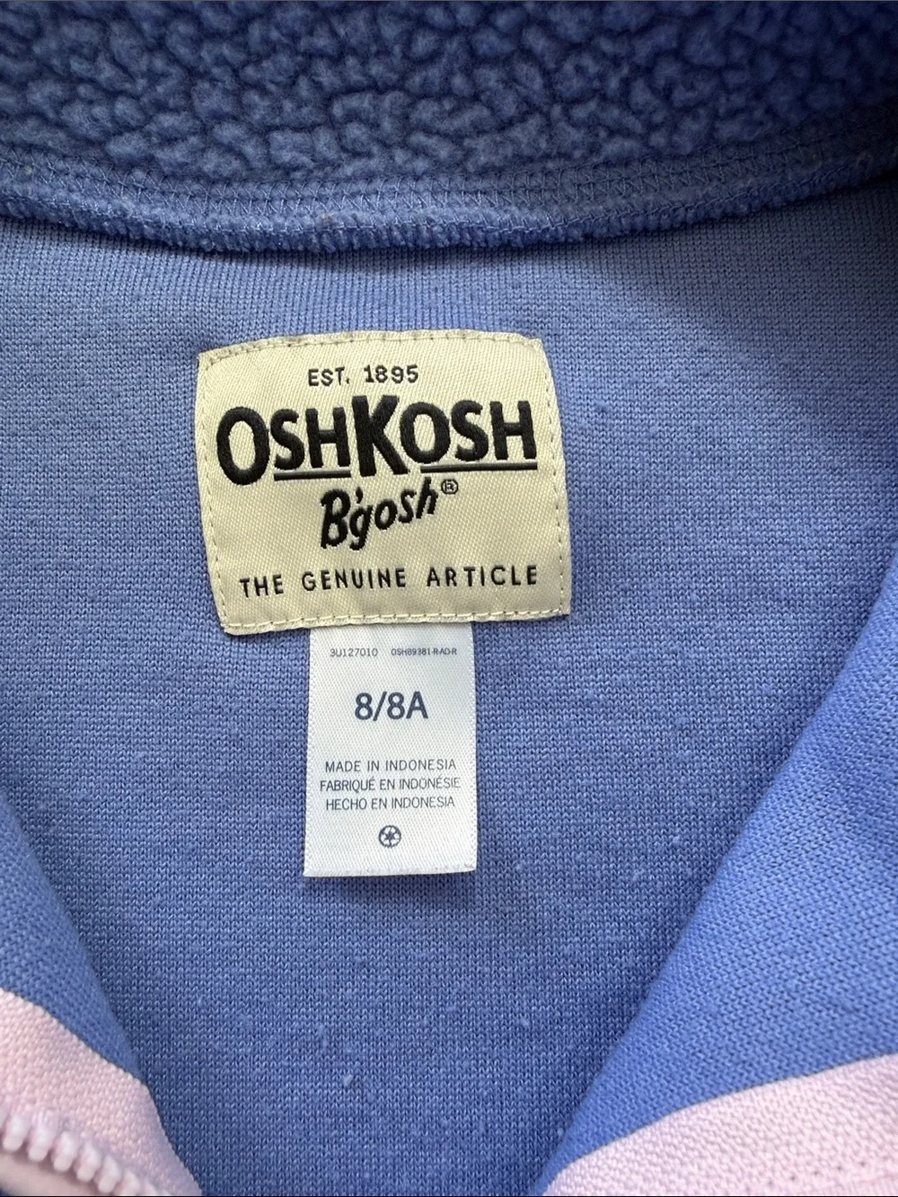 OshKosh Bgosh soft sherpa